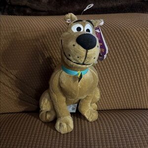 Scooby-Doo plush toy.